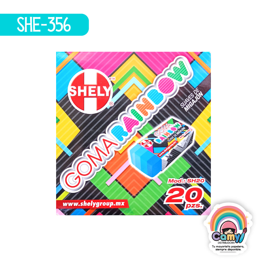 SHE-356 GOMA SHELY DE MIGAJON RAINBOW C/20