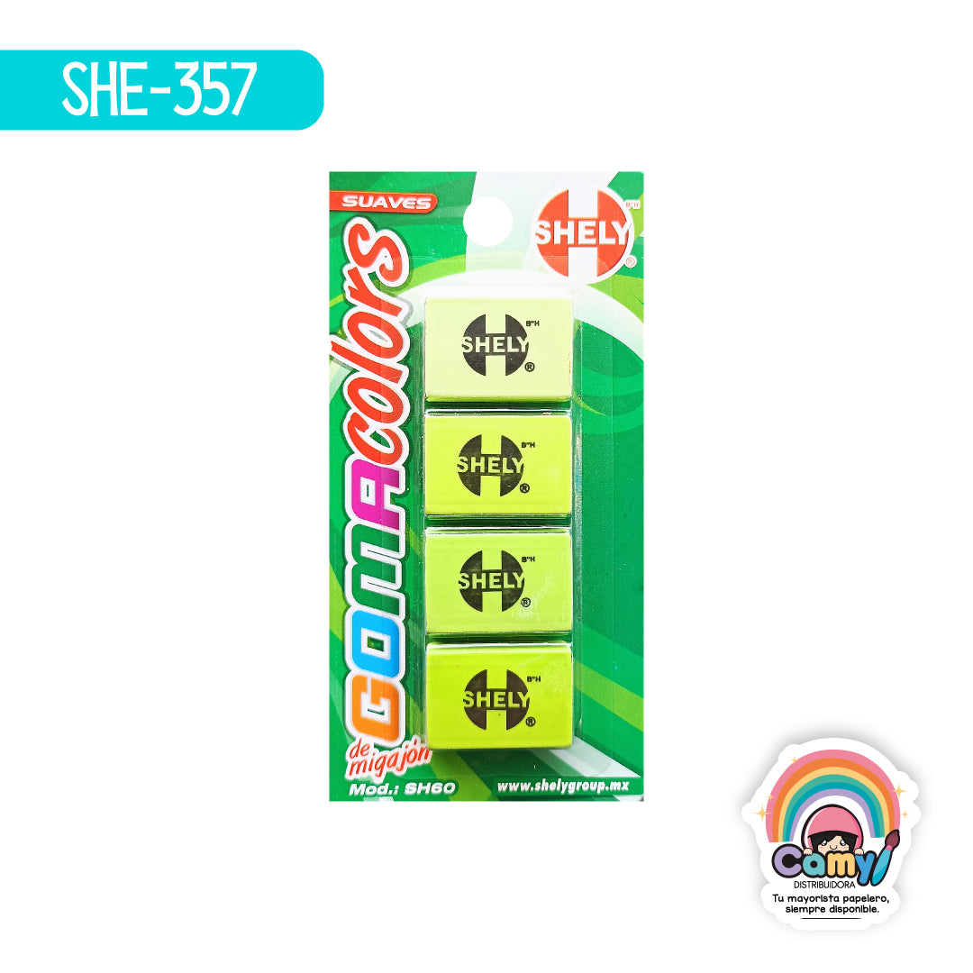 SHE-357 GOMA SHELY  DE MIGAJON COLORS SH60 C/4