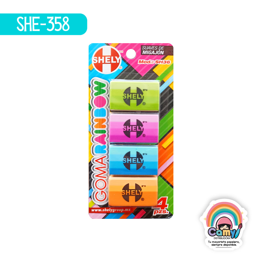 SHE-358 GOMA SHELY DE MIGAJON  RAINBOW SH36 C/4