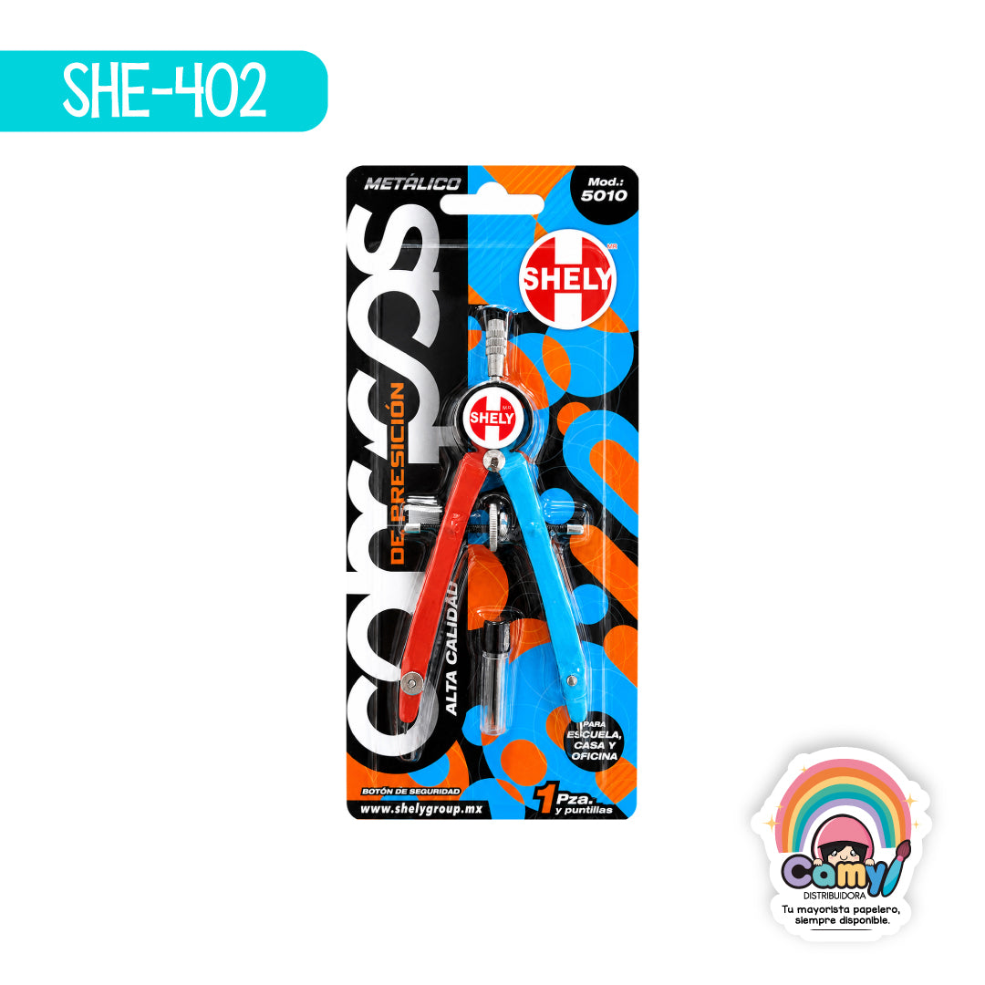 SHE-402 COMPAS DE PRESICION BRAZO CORTO SHELY  COMBI 5010M