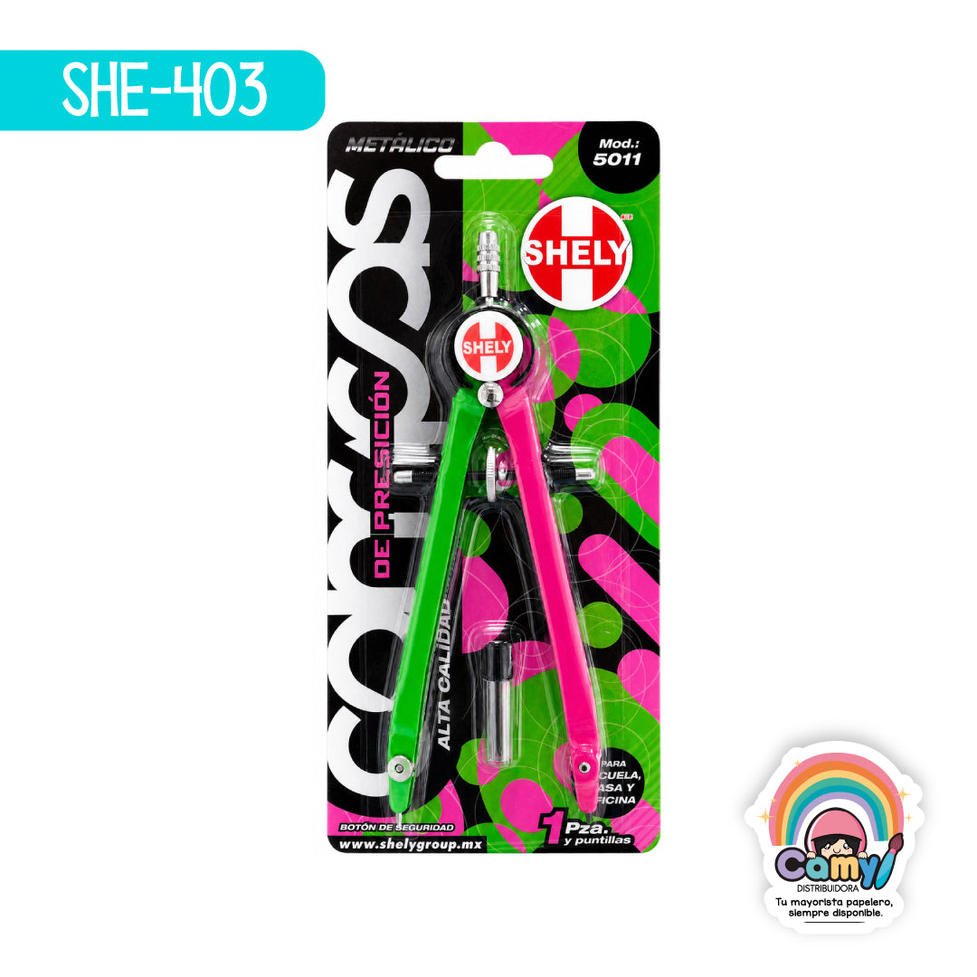 SHE-403 COMPAS DE PRESICION BRAZO LARGO SHELY COMBI 5011M